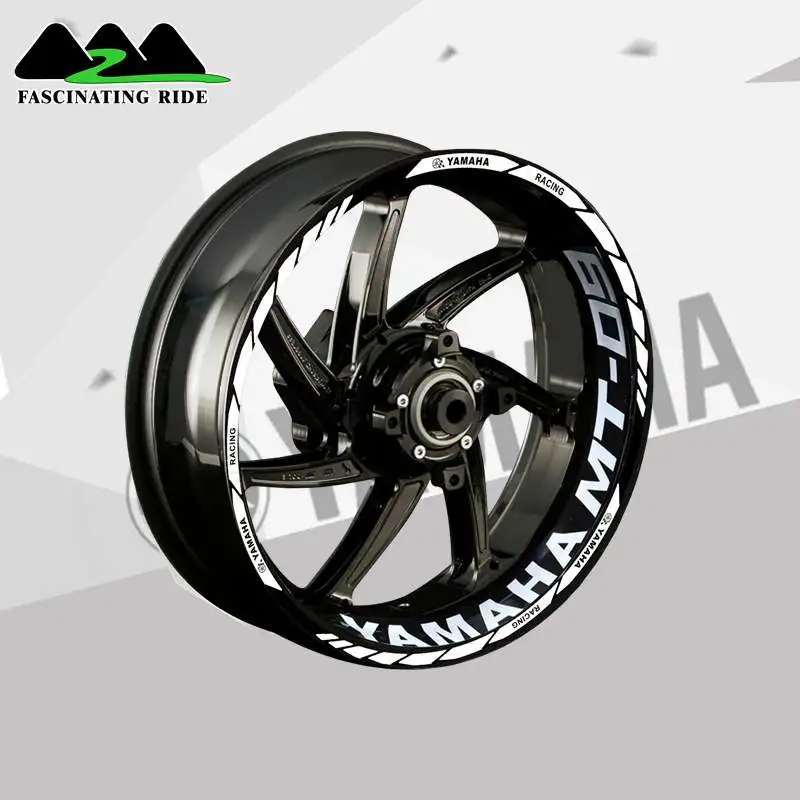 Подходит для Yamaha mt03 mt07 mt09 mt10 наклейка на мотоцикл водонепроницаемая отражающая