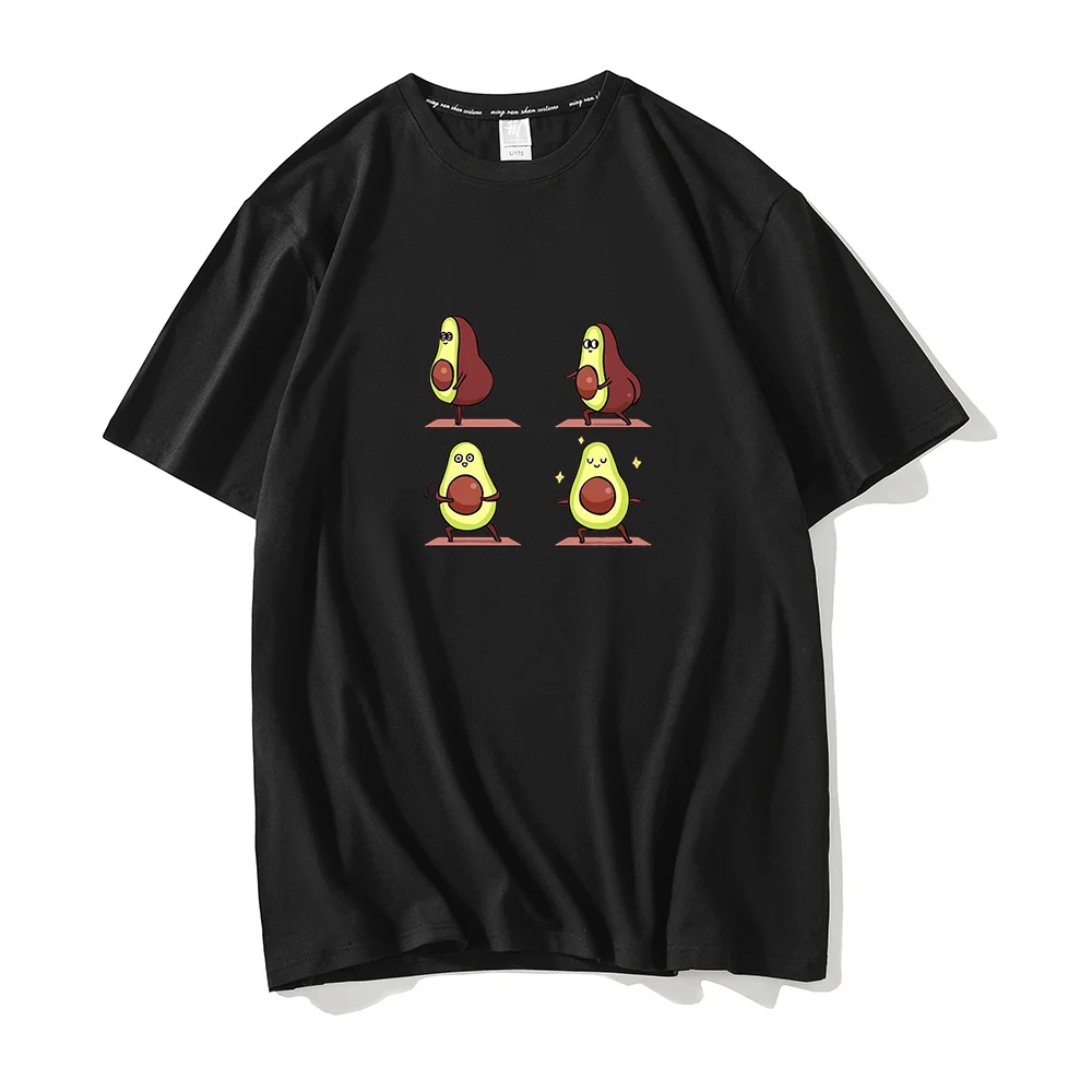 

Женская футболка с рисунком авокадо, новинка 2020, летняя тонкая хипстерская футболка с коротким рукавом, топы, одежда, милая белая футболка с коротким рукавом