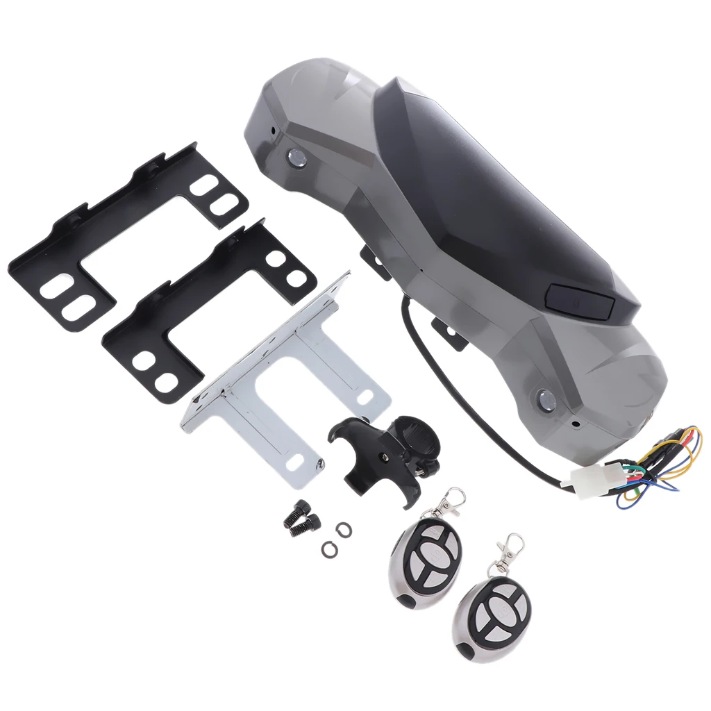 12V мотоцикл FM радио фара динамик две клавиши два винта гайки четыре