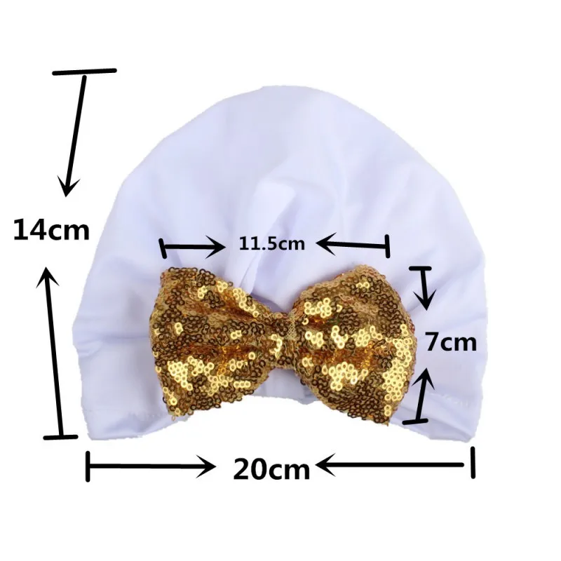 Дети Девочка золото бархат большая повязка на голову для ребенка детские повязки