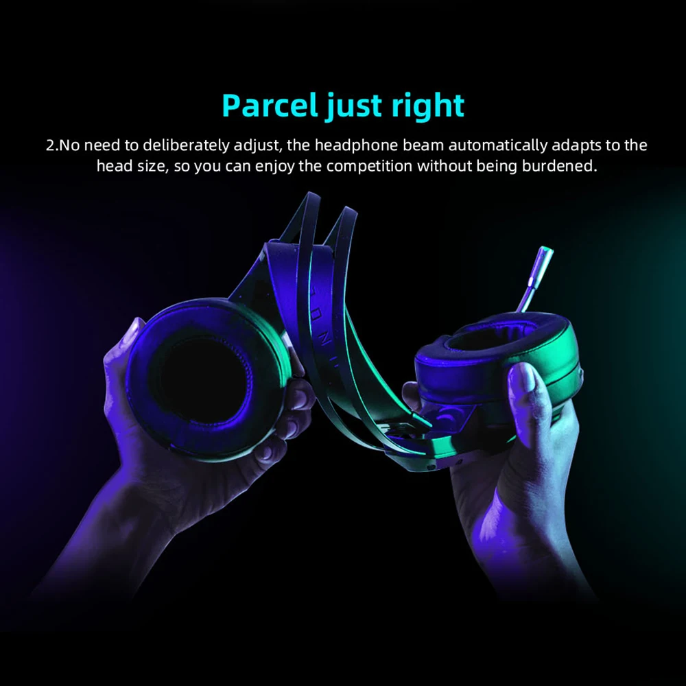 Проводные Игровые наушники ThundeRobot H31 гарнитура RGB Heaset для ноутбука компьютера ПК |