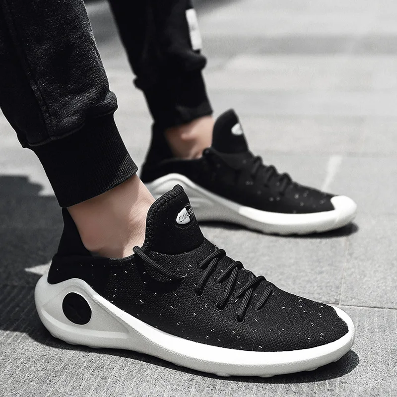 Мужские кроссовки дышащие из искусственной кожи Летние кожаные Повседневные