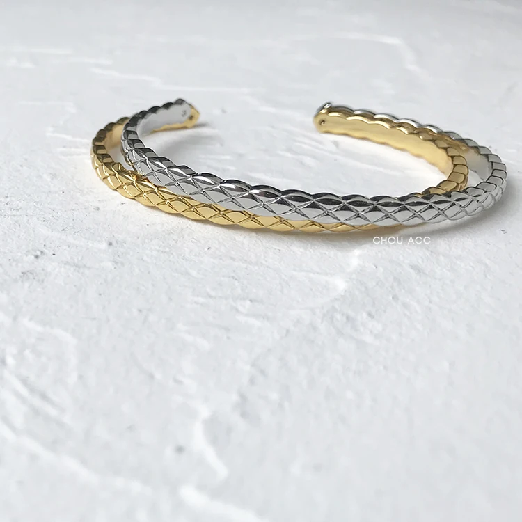 Модный Роскошный бренд новый дизайн классический волнистый боковой ромбовидный