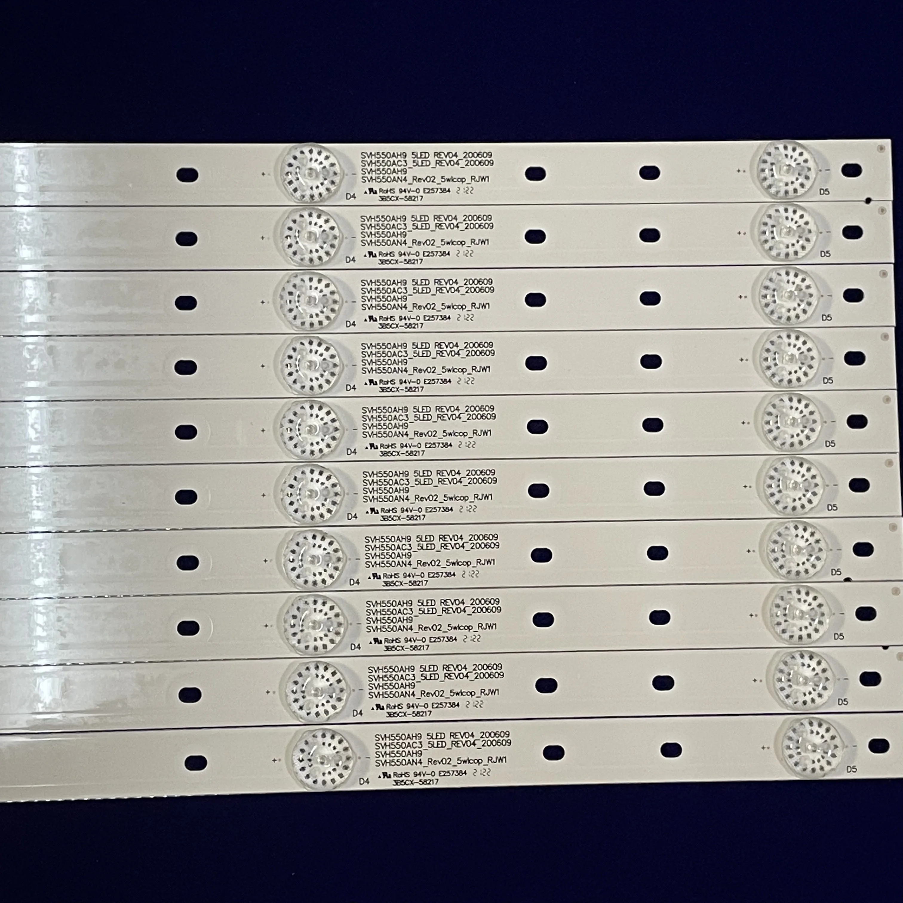 Светодиодная лента svh550 _ 5 светодиодный REV05 SVH550AH9_5 REV04 для Hisense 55H6B 55H5C HD550DF-B52 55EC290N