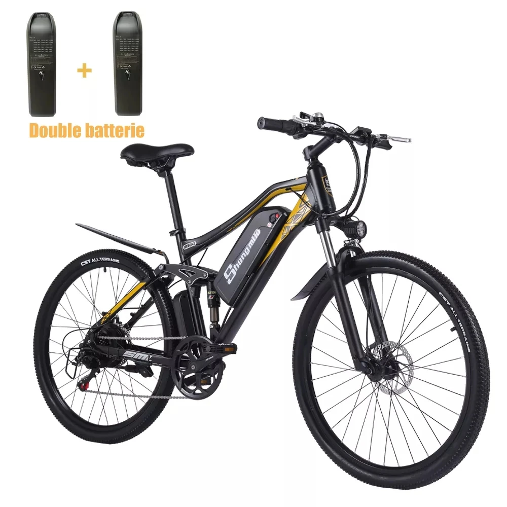 Shengmilo Ebike M60 500W Mens Mountain Bike  Adult Electric Bicycle City 48V17AH Lithium Battery 40KM/H Electric Bike