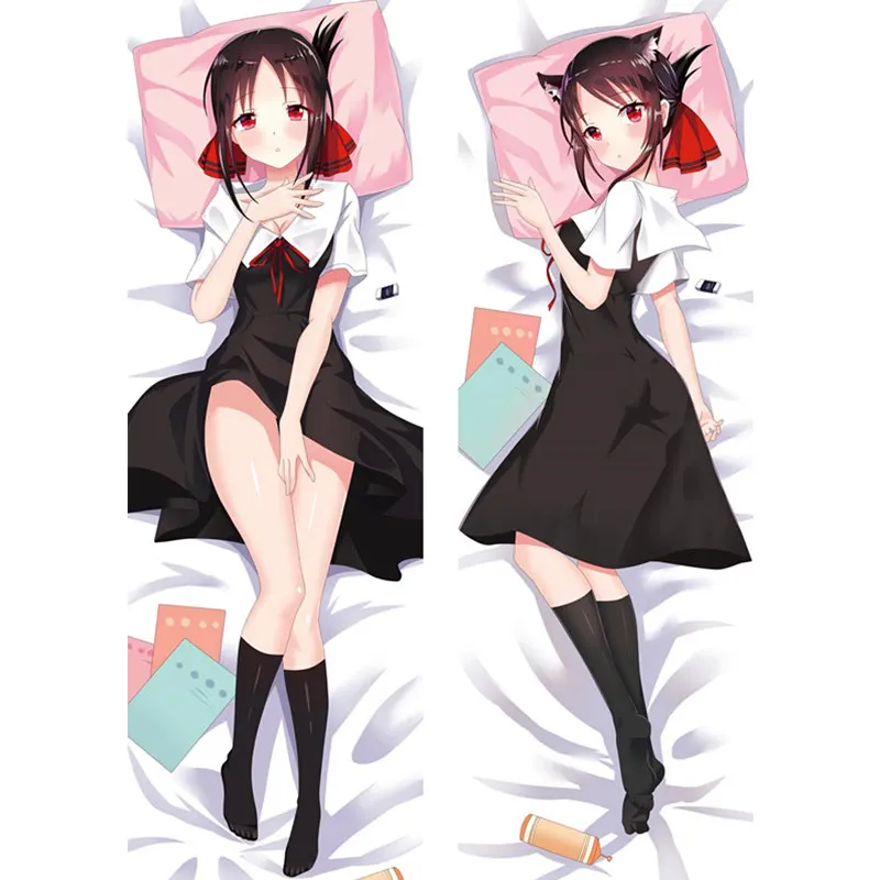 Аниме kaguya sama: love is war наволочка Dakimakura сексуальная девушка 3D двухстороннее постельное белье обнимающие наволочки для подушек BM02 - Цвет: 2WAY