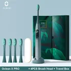 Oclean x pro Ультразвуковая электрическая зубная щетка для Зубная щётка для взрослых глобальная версия IPX7 2-в-1 Зарядное устройство Держатель Цвет сенсорный Экран Зубная щётка для быстрой зарядки