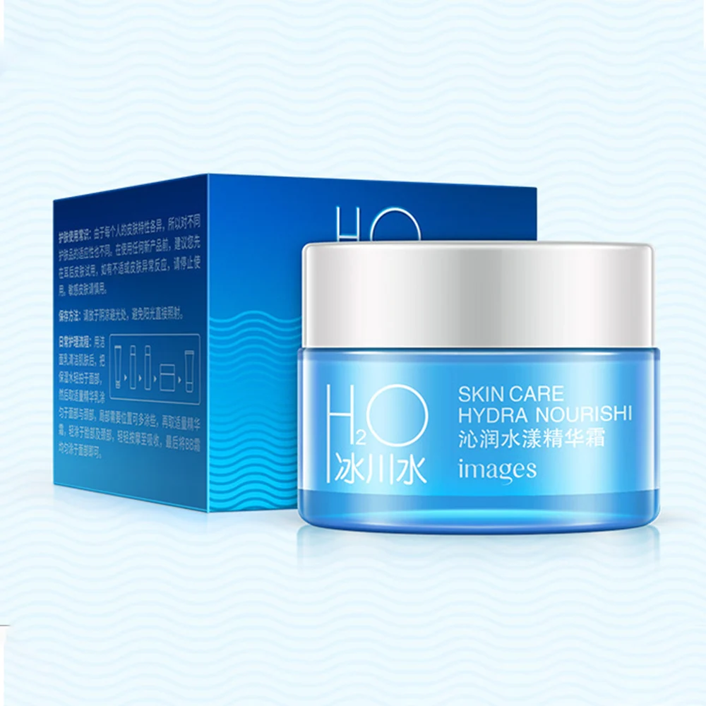 Антивозрастной увлажняющий крем для лица с гиалуроновой кислотой 50 г против