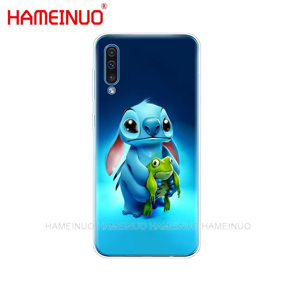 43469 Силиконовый чехол для телефона samsung Galaxy S10 E PLUS A10 A20 A30 A40 A50 A70 A10E A20E M20 чехол "Лило и Стич" ohana famil - Цвет: 43469