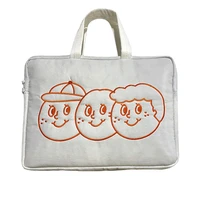 korea ins women ipad bag pouch cute cartoon embroidery laptop bag apple macbook pro1113 15 inch inner bag sleeve case storage