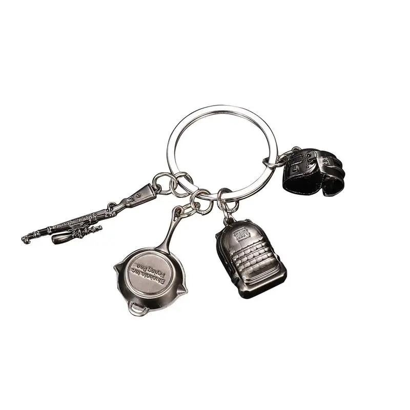 Брелок PUBG для косплея реквизит кастрюли рюкзака броня шлем сковорода 98k