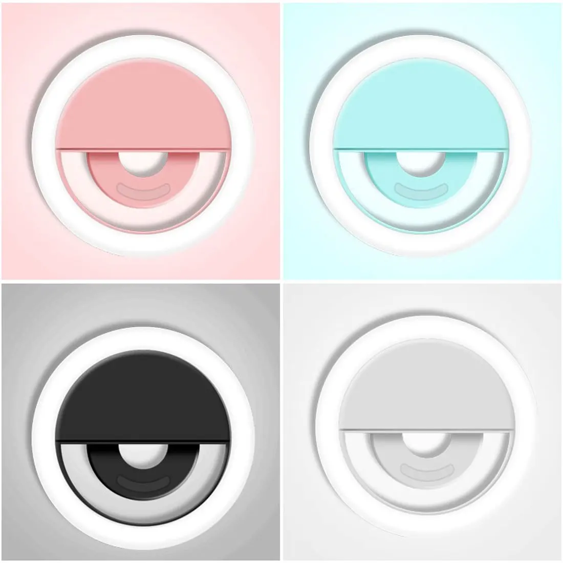 

Led Selfie Ring Light Novelty Makeup Lightings Led Selfie Lamp Mobile Phones Photo Night Light Led Mirror Neon Sign Selfie Ring