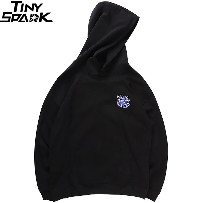 Мужская толстовка с капюшоном в стиле хип-хоп Уличная японский ниндзя