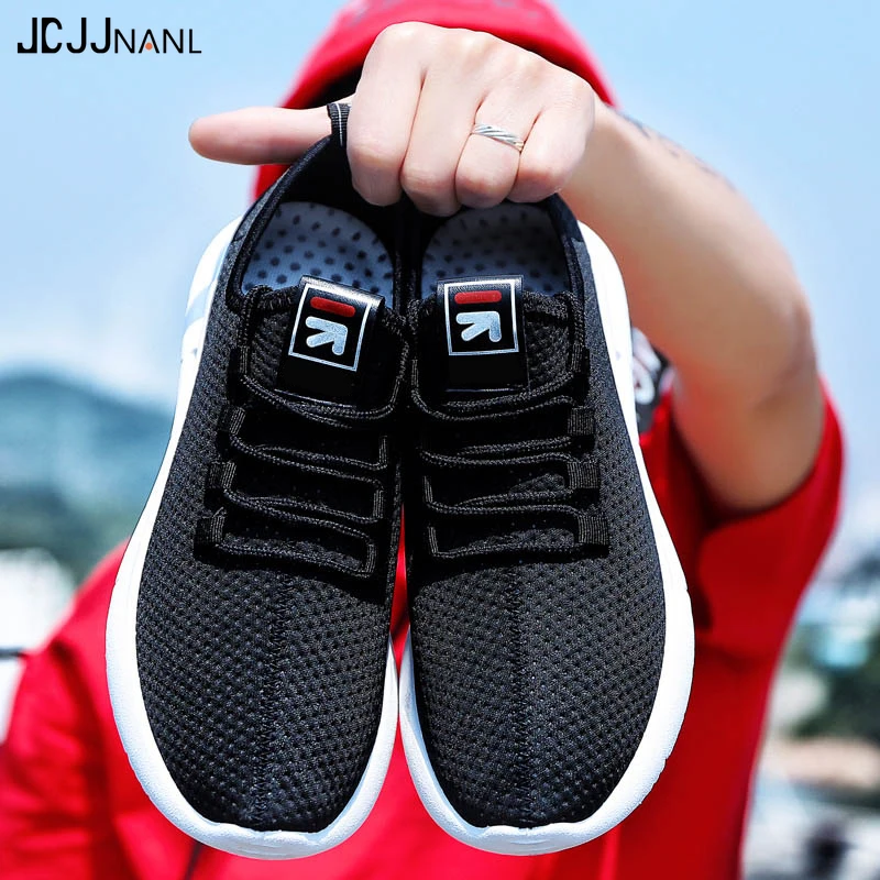Autumn Winter Sneakers Men Cool Jogging Running Shoes Outdoor Comfortable Sport Trainers Hollow Thick Sole Male Footwear |
