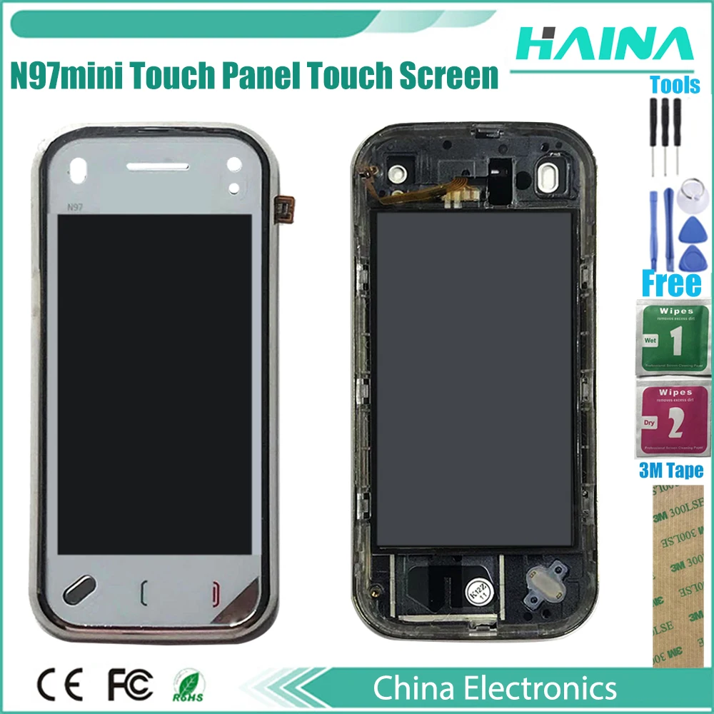 Сенсорная панель N97 Mini для Nokia N97mini сменный дигитайзер сенсорного экрана