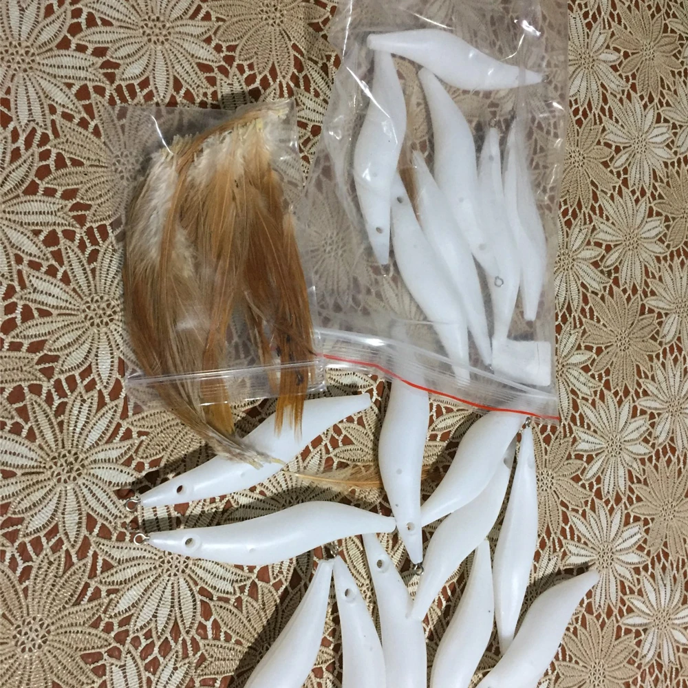 20 шт. приманка в виде кальмара &quotкреветка&quot &quotсделай сам&quot приманок Blanks