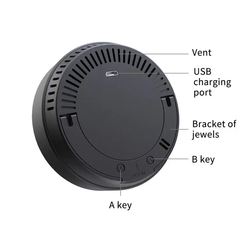 

Gas Detector Gas Analyzer Air Quality Monitor CO2 Meter Air Analyzer Temperature Humidity Monitor Large Display Screen