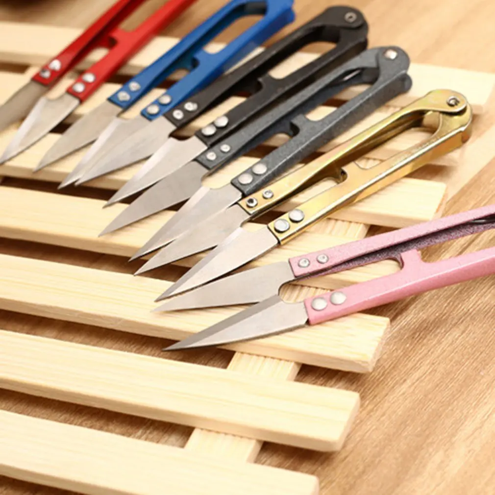 1 шт. U образные ножницы для рыбалки кусачки из нержавеющей стали очень