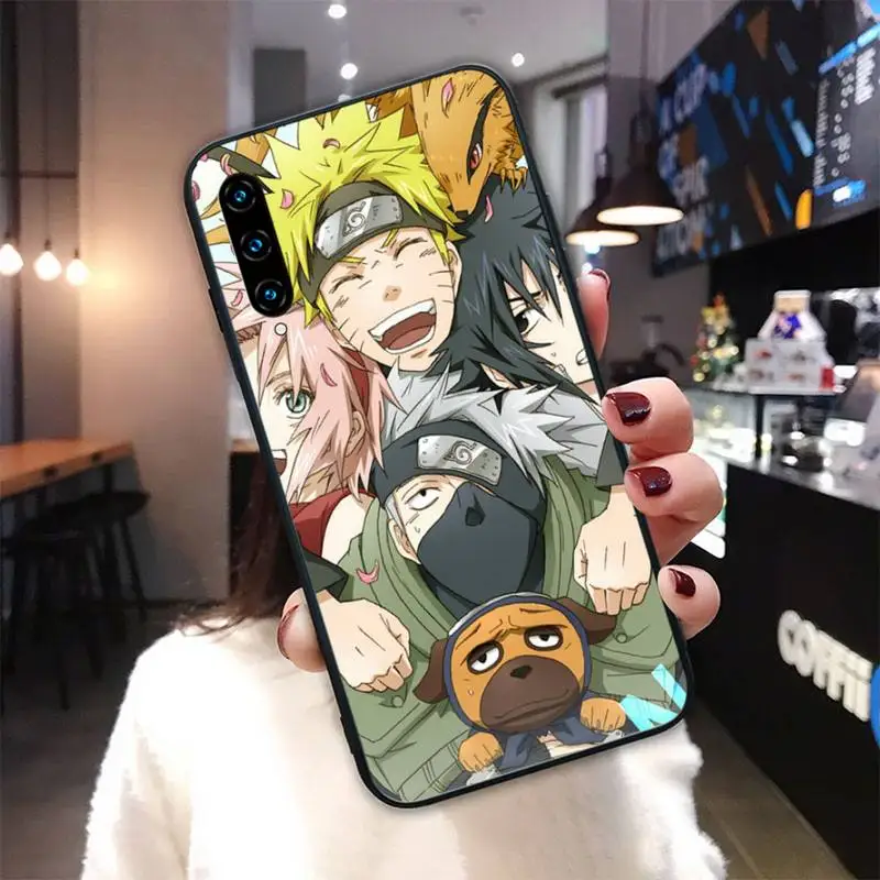 

Naruto Naruto Sasuke Kid Black Silicone Cover Case For Huawei Honor 7A 8s 8x 9X 9 10 20s 20 Lite V 30 PRO PLAY Funda