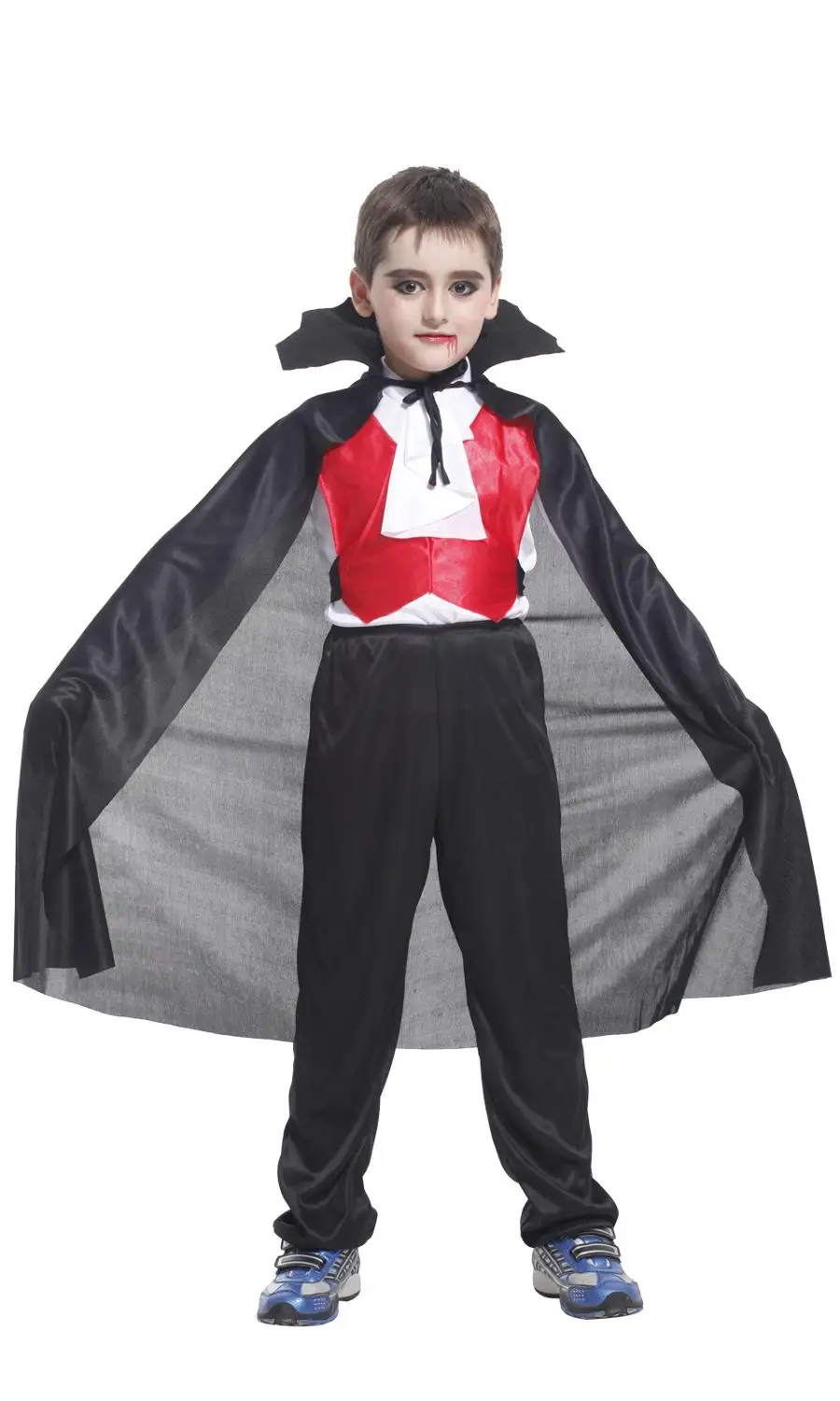 

Shanghai Story Evil Vampire Costume Kids Christmas Carnival Costume Halloween Costume For Boys
