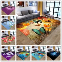 butterfly series 3d printing carpets for children playground area rugs for child room play tent floor mats kids bedroom game rug