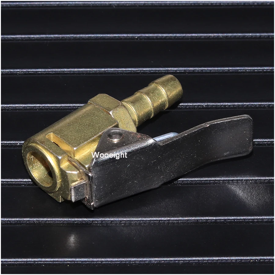 Авто цинковый сплав 6 мм колеса шины воздушный патрон насос клапан зажим разъем