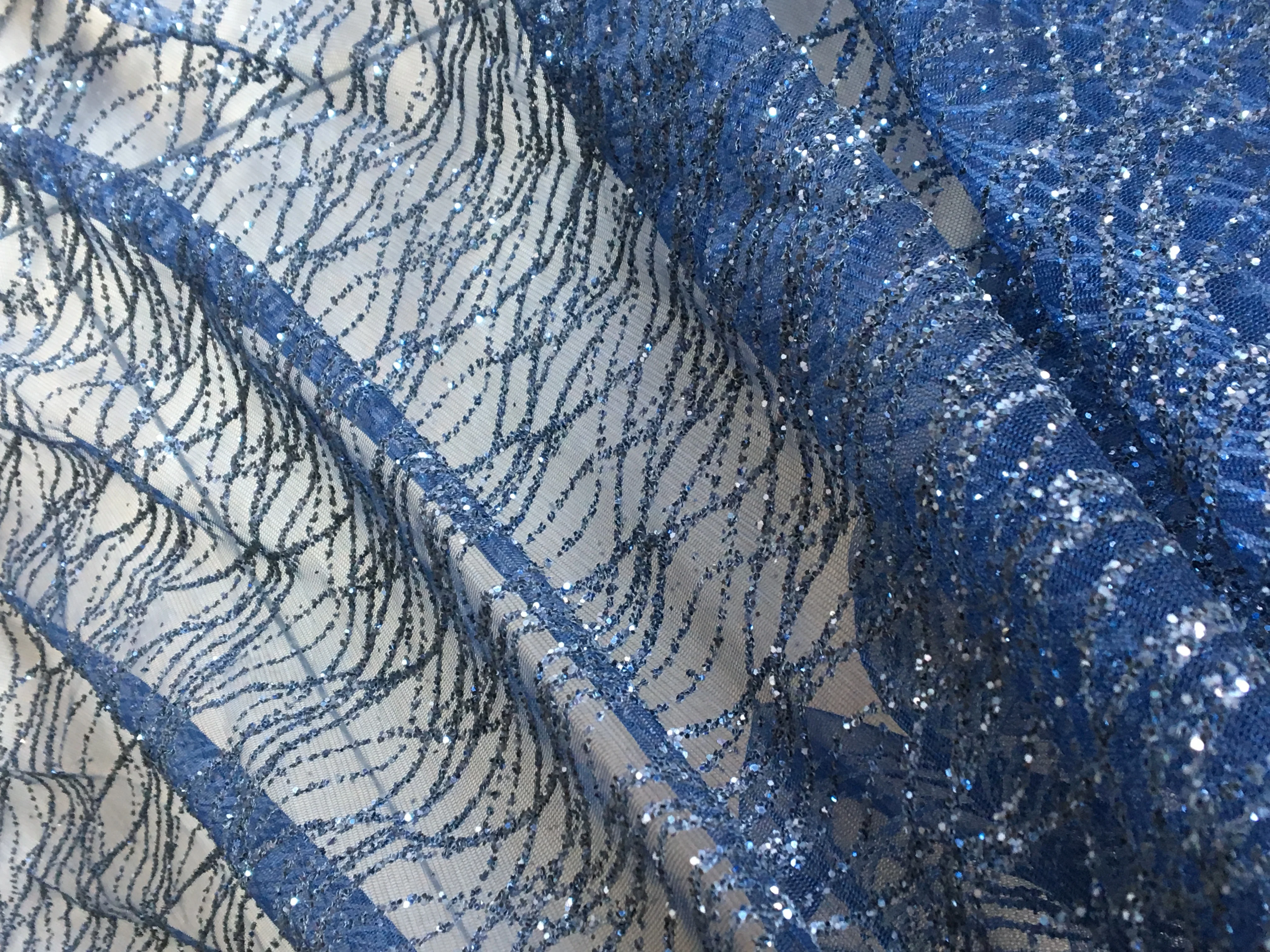 Блестящая блестящая Тюлевая сетчатая кружевная ткань свадебная фата невесты