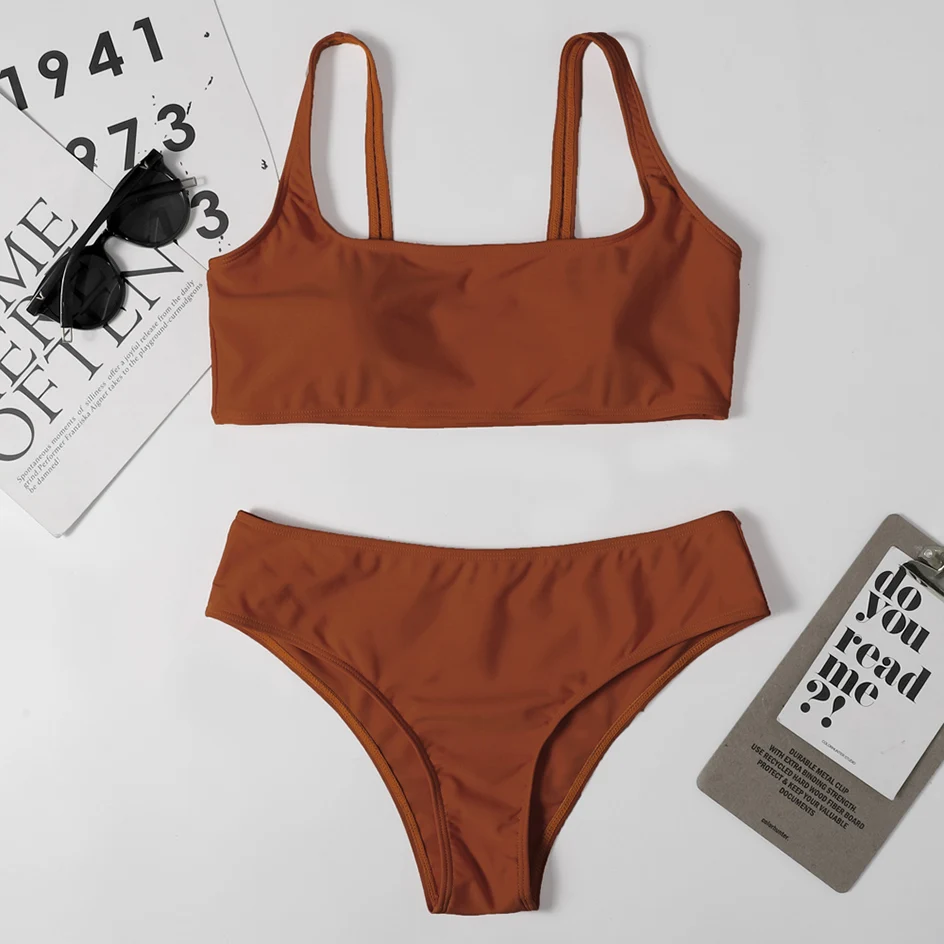 

Sexy Bikini 2020 Women Swimwear Female Swimsuit High Waist Bikinis Set Swimming Wear for Bathing Suit Woman Swimsuits Biquini
