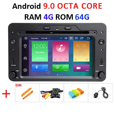 9.0 4G 64G DSP 4G 64G Android 9,0 автомобильный DVD gps для Alfa Romeo Spider Alfa Romeo 159 Brera 159 Sportwagon Радио стерео Авто навигация - Цвет: 9.0 4G 64G