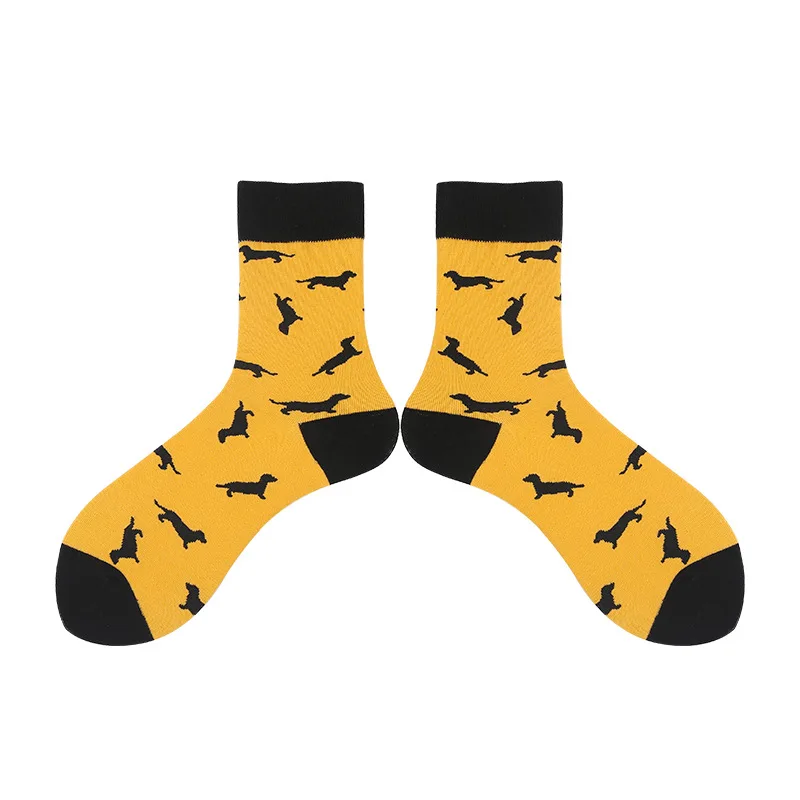 Socks Unisex Different Design Funny Cotton Long Women Men Socks Gifts for Lovers Harajuku Autumn Winter Fashion Happy Sock