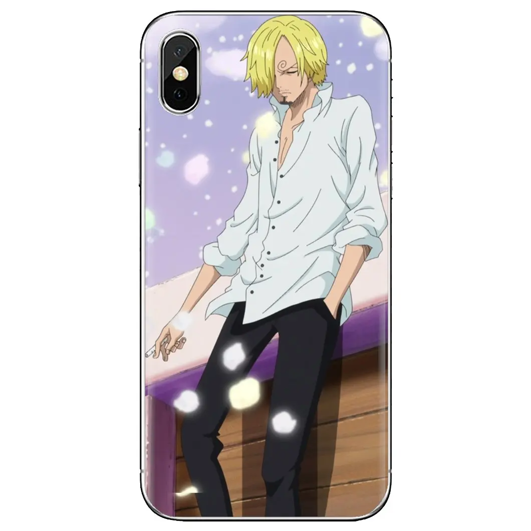 Силиконовый чехол Sanji для Samsung Galaxy A10 A40 A50 A70 A3 A5 A7 A9 A8 A6 Plus 2018 2015 2016 2017 One Piece |