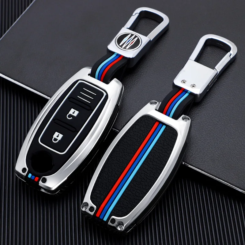 

Zinc alloy+silicone Car Key Cover Case For Nissan Altima Qashqai J10 J11 X-Trail t31 t32 kicks Tiida Pathfinder Murano Note Juke