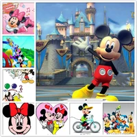disney mickey mouse and donald duck full diamond painting mosaic art painting cross stitch kit embroidery home decoration gift
