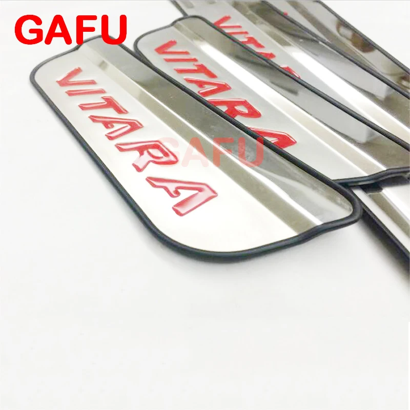 Автомобильные аксессуары для Suzuki Vitara Накладка порога пороги из нержавеющей