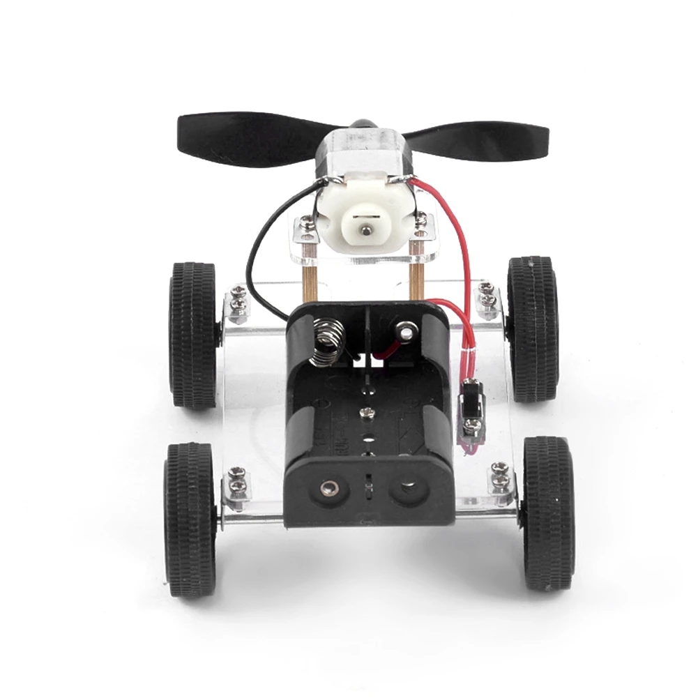 Обучающая умная ветряная мельница автомобиль DIY сборная модель автомобиля