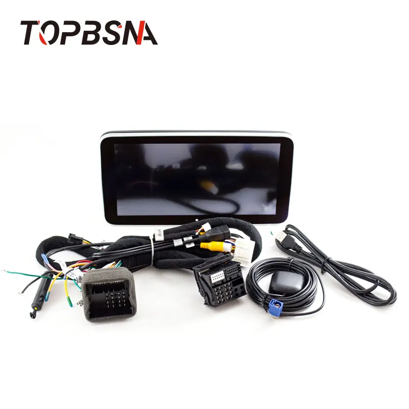 Автомобильный мультимедийный плеер TOPBSNA на Android 10 4 Гб ОЗУ 64 ПЗУ с GPS для Mercedes Benz GLA