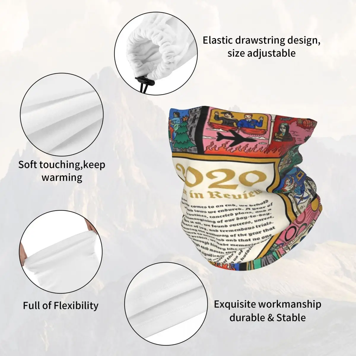 2020 год в обзоре Балаклава маска шарф бандана зимняя женская для мужчин и женщин |