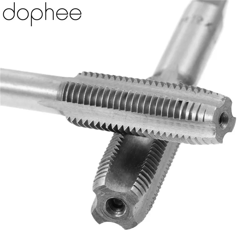 dophee 10Pcs Hand Tap Thread Wire Tapping M6*1.0/0.75 M7*1.0 M8*1.0/1.25 M10*1.25/1.5 M12*1.25/1.5/1.75 Tools torneira | Инструменты