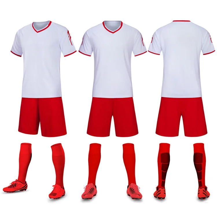 

2021 Summer New Football Suits Short-sleeved Training Suits Breathable and Sweat-absorbent Football Team Uniforms