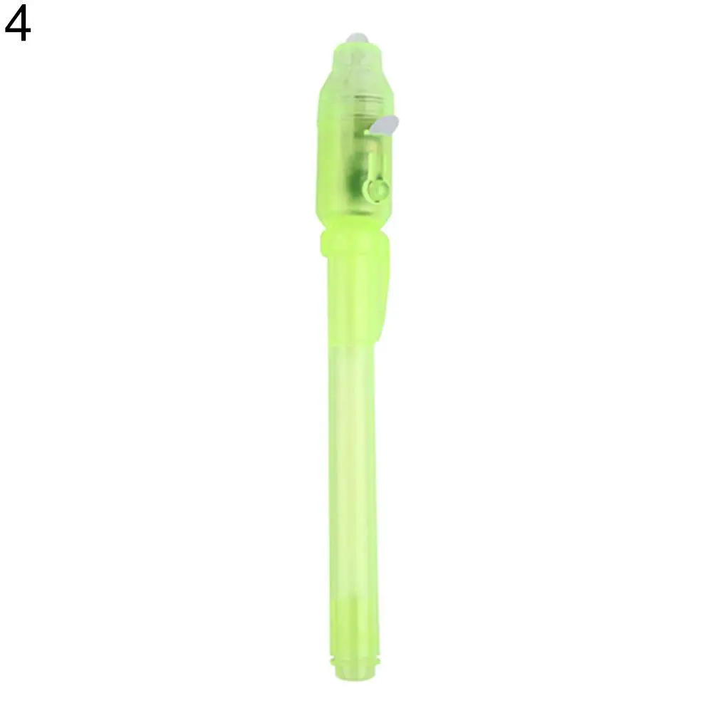 

Multi Function Pen Children Kids Secret Message Invisible Ink LED Detector Lights Pens Ballpens