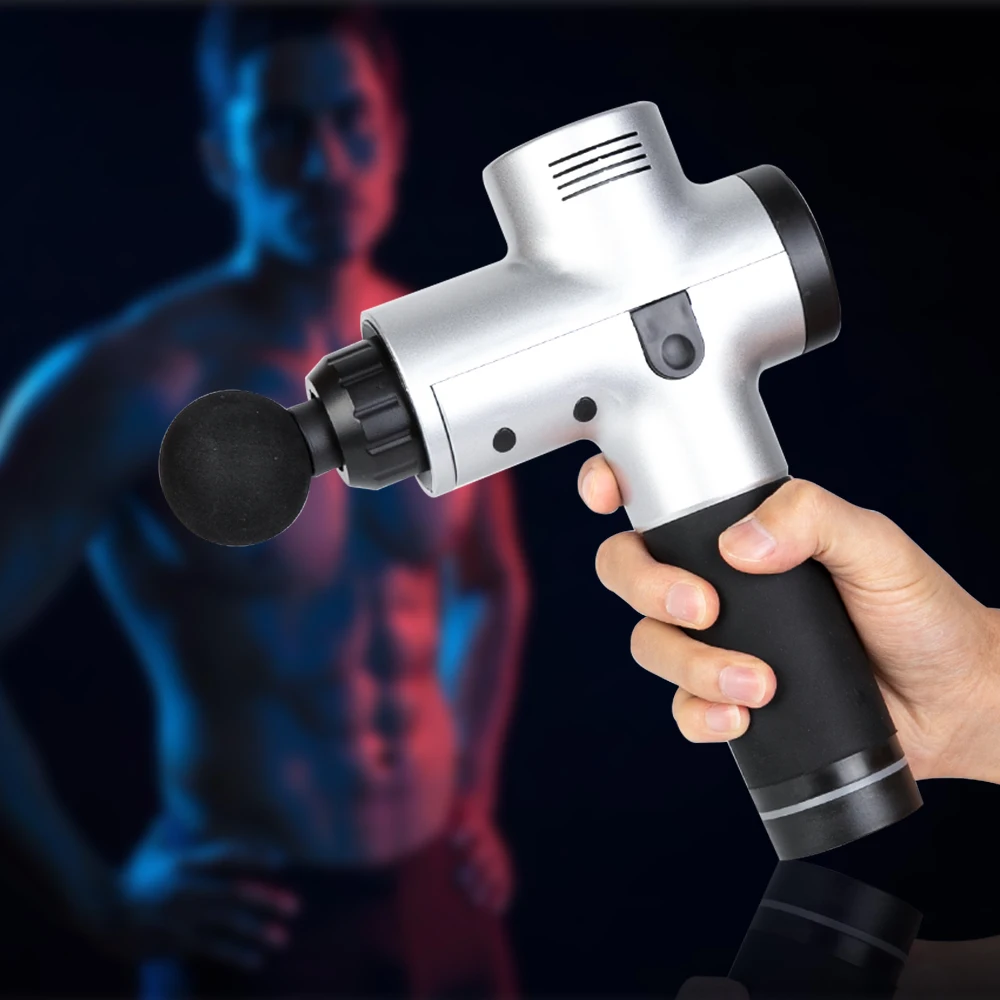 Массажный пистолет для мышц с портативной сумкой 3 файла об/мин терапевтический