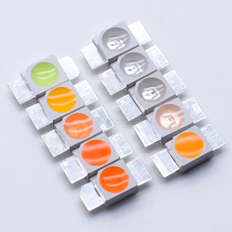 100 шт./пакет Smd 6028 Smt 3528 Led Counterpost светодиодный излучающий диод чип светильник