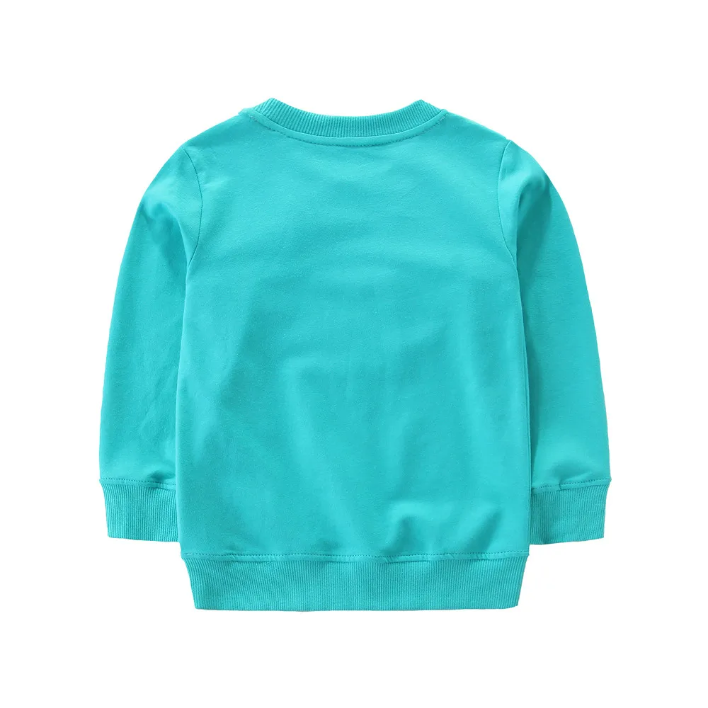 Новинка модные хлопковые свитшоты zeeхлеба для девочек с радужной вышивкой