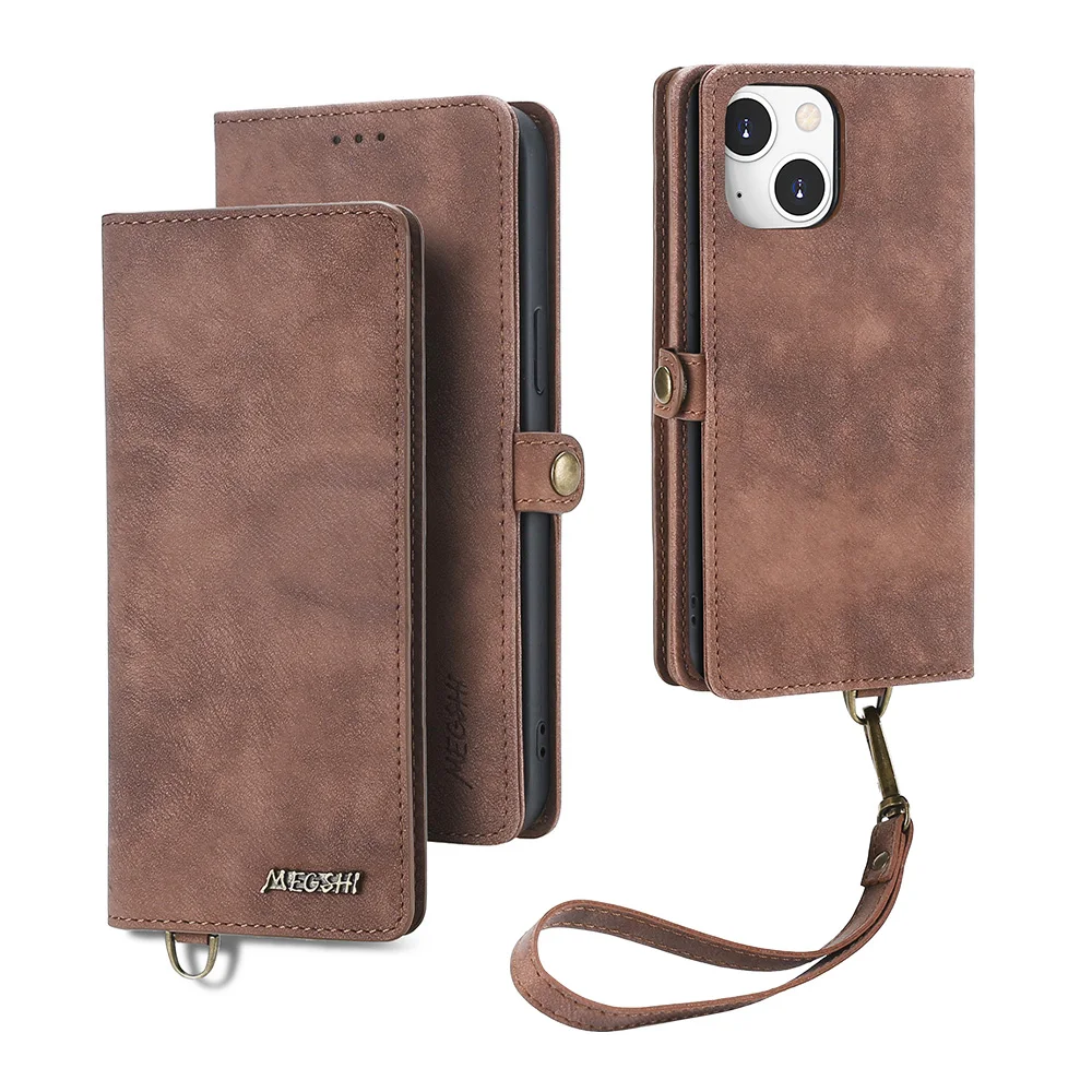 

Separation Handbag Multi-function Phone Case For Iphone 13 12 11 Pro Xs Max Se 2020 X Xr 8 7 6 6s Plus Mini Cover Cases Bag