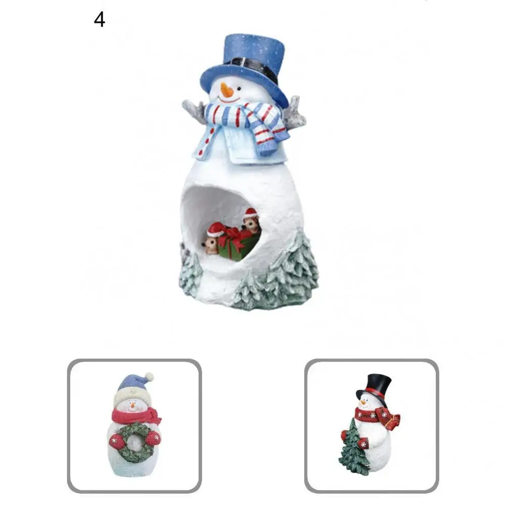 

Full of Vitality Nordic Lighted Christmas Snowman Decorations for Home