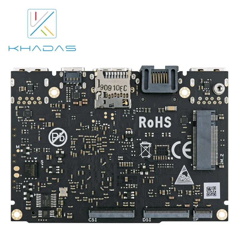 Самый мощный одноплатный компьютер 2020 с 4 Гб LPDDR4/4X + 32 ГБ EMMC и 5 0 NPU Khadas VIM3