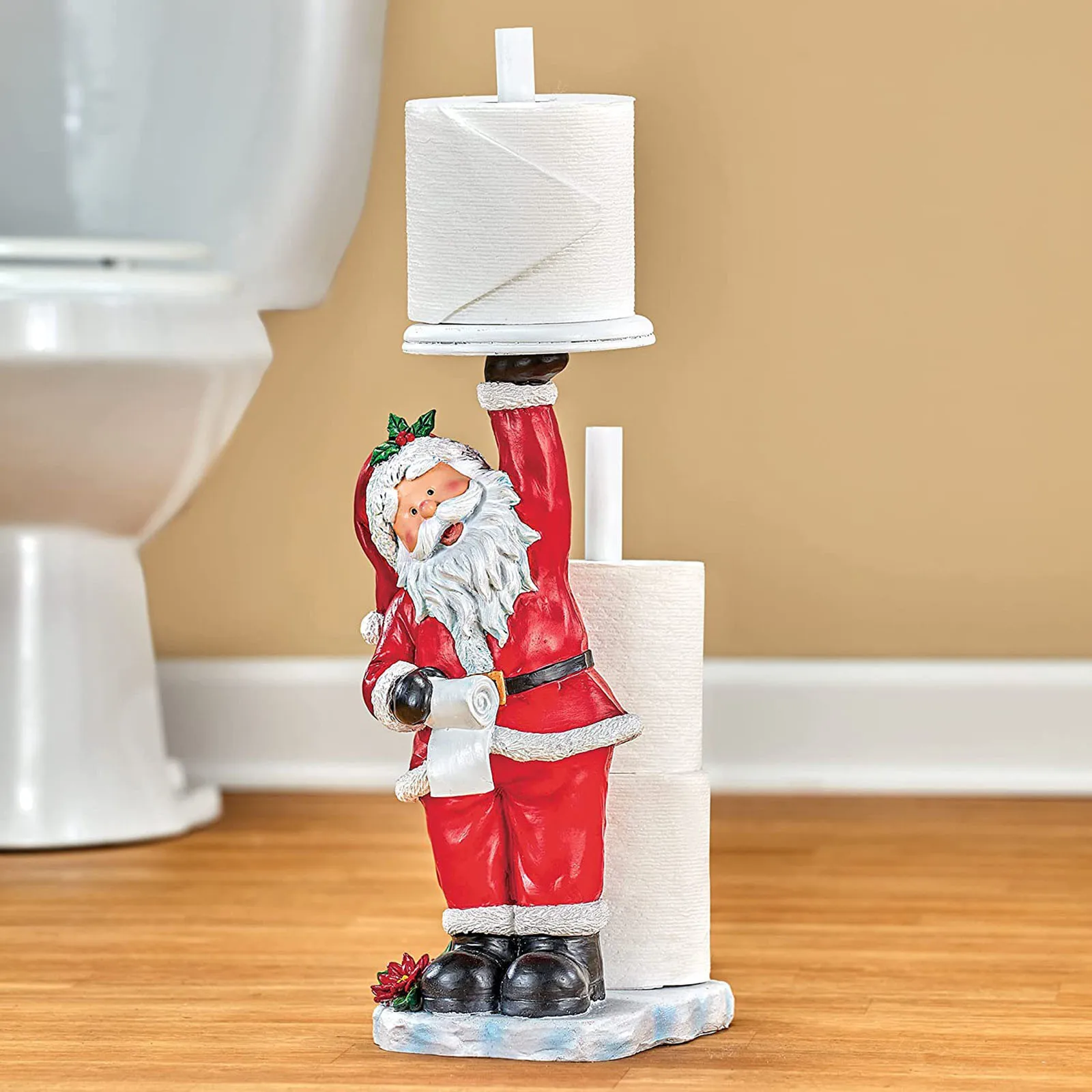 Держатель для бумажных полотенец Санта-Клаус | Дом и сад