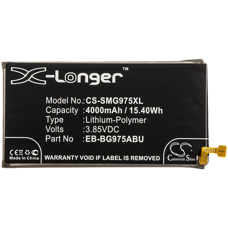 Аккумулятор Cameron Sino для Samsung Galaxy S10 Plus + SM-G9750/DS SM-G9758/DS SM-G975D SM-G975F/DS SM-G975U SM-G975U1 - купить