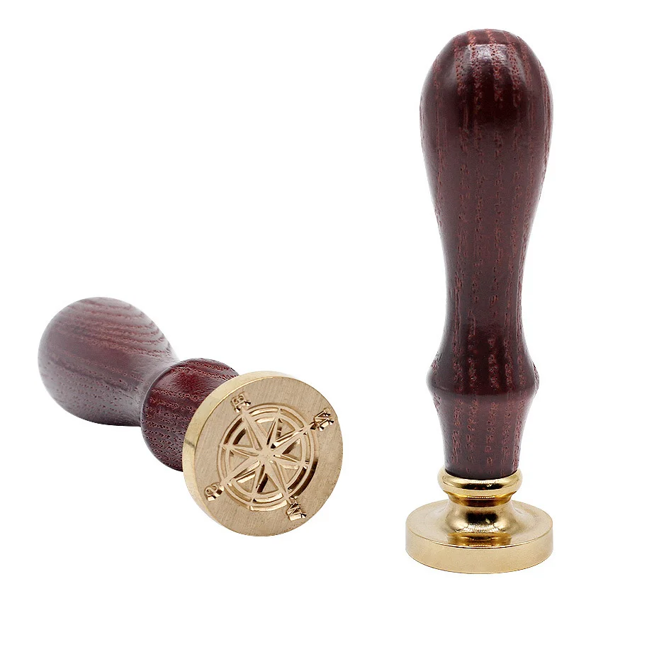 Классический воск запечатанный буквенный Печатный штамп Алфавит название