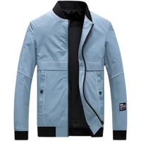 1955 autumn new products baseball collar jacket mens solid color slim short high quality casual mens plus size jacket